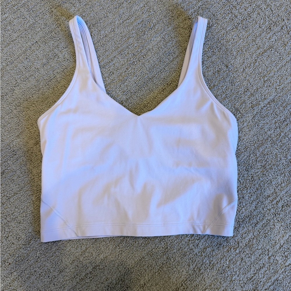 lululemon athletica Light Purple Tank Top
